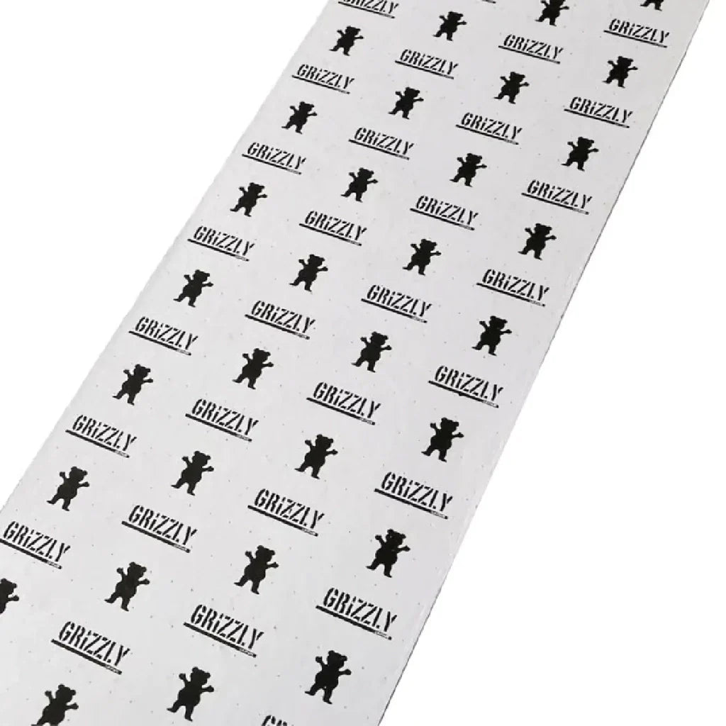 Lixa Grizzly Script Vermelho