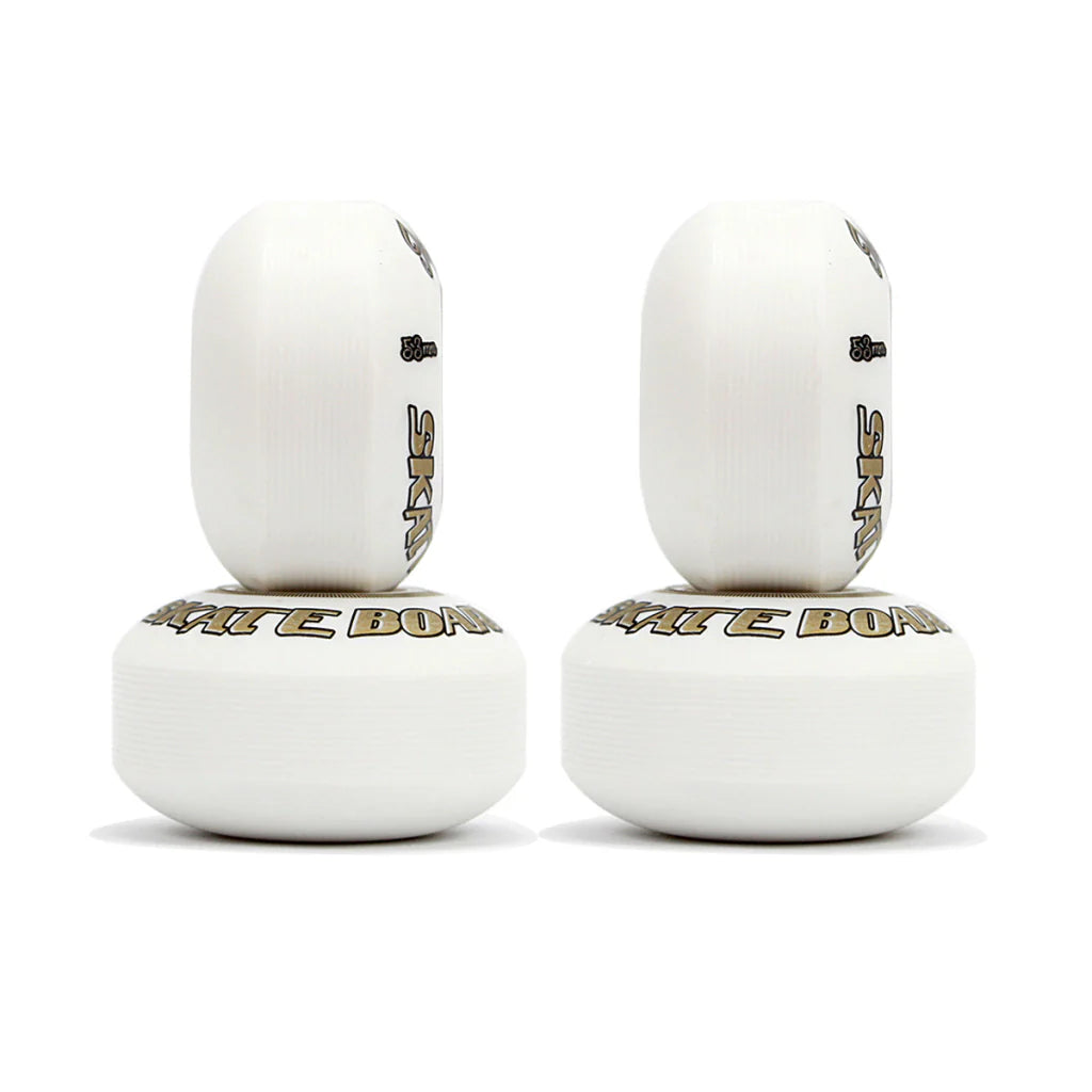 Roda Skate Mentex 53mm Wht/Gold