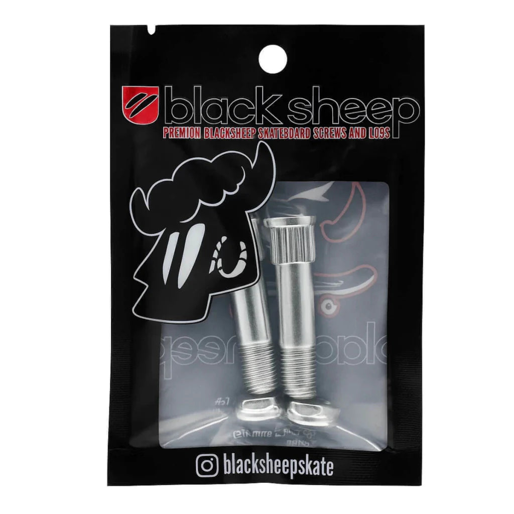 Parafuso Central Cravo Vazado - Black Sheep Prata